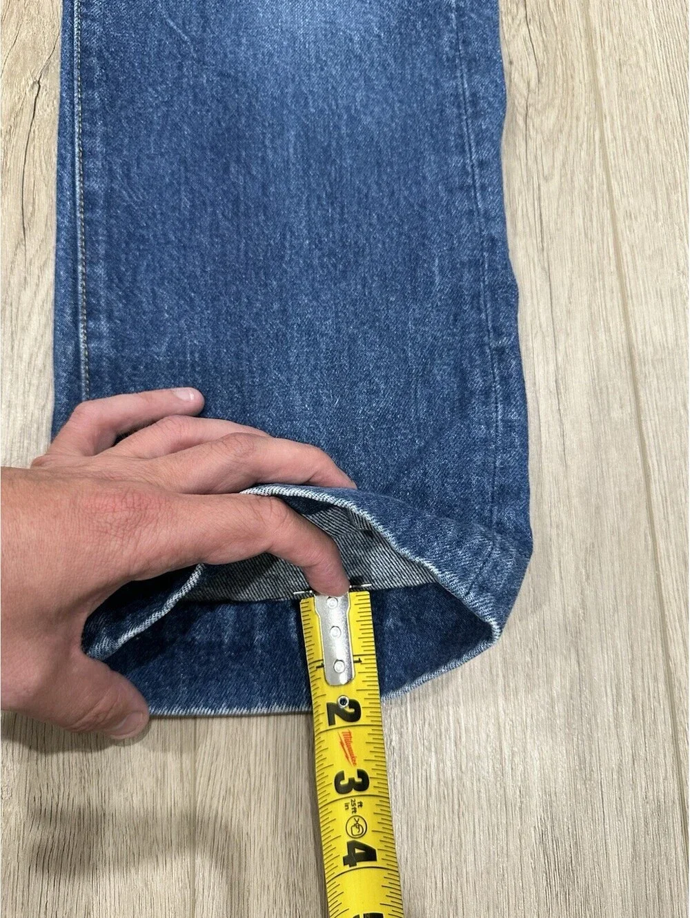 VTG Levis 501 0115 Jeans Mens 29x30 Blue Regular Straight Button Fly 80s